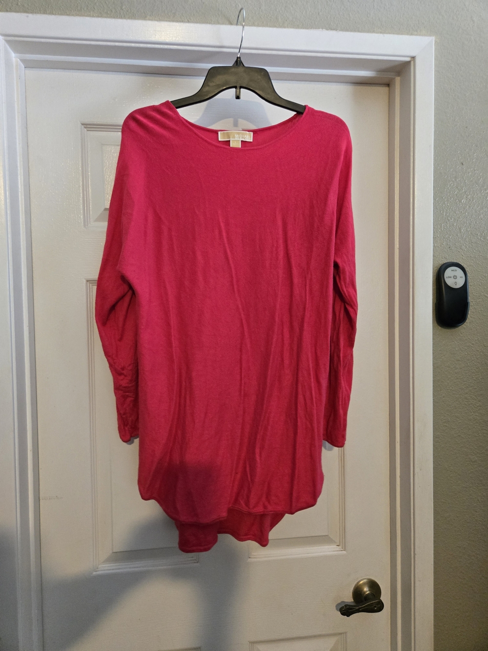 Michael Kors Hot Pink Long Sleeve Tee